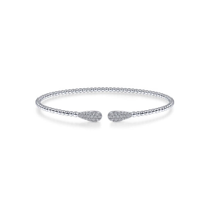 Gabriel & Co. Bujukan Diamond Teardrops Bangle