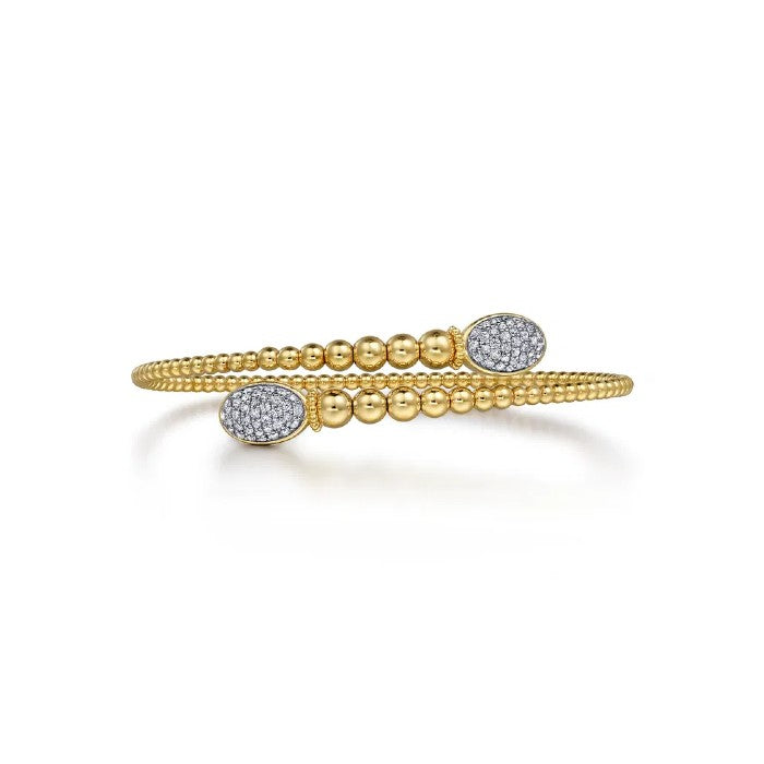Gabriel & Co. Bujukan Wrap Diamond Bangle