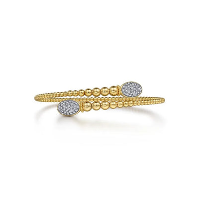 Gabriel & Co. Bujukan Wrap Diamond Bangle