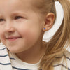 Sapphire Prong Set Little Girl's Stud Earring