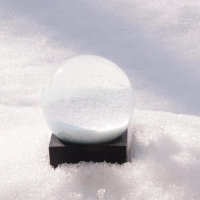 Snowball Keepsake Snow Globe