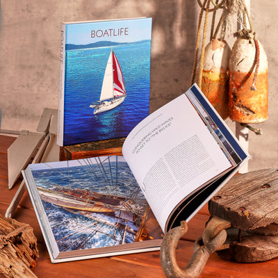 Boat Life Leather Bound Keepsake Book
