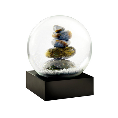Cairn Zen Keepsake Snow Globe