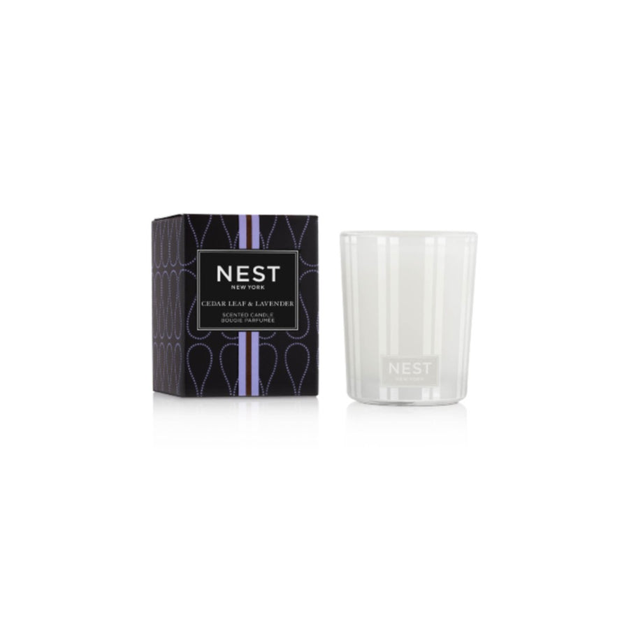 Nest Fragrances Votive Candle in Cedar Leaf & Lavender