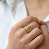 Celine Daoust Diamond Marquise Eye Ring