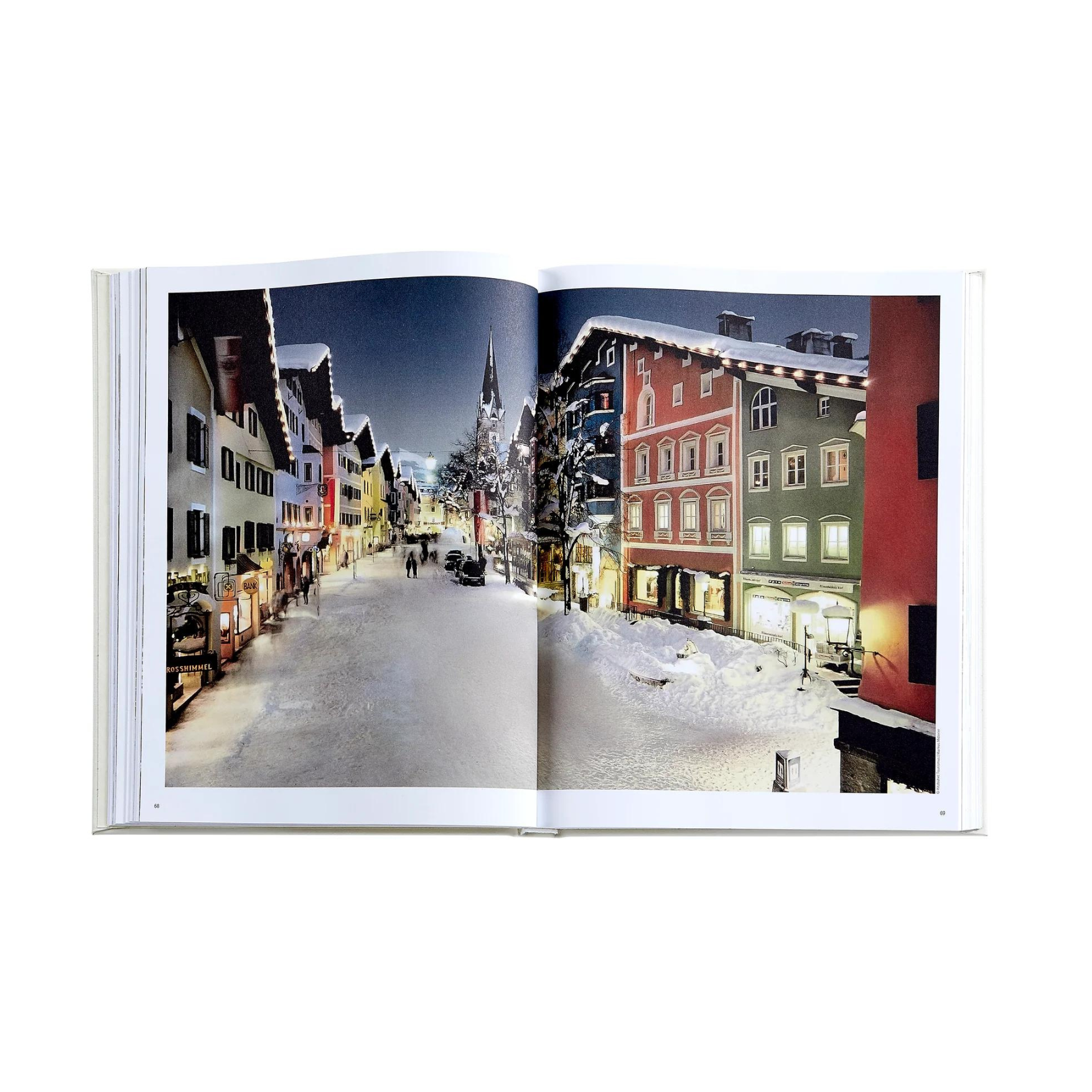 The Ultimate Ski Book Leather Bound Keepsake Book