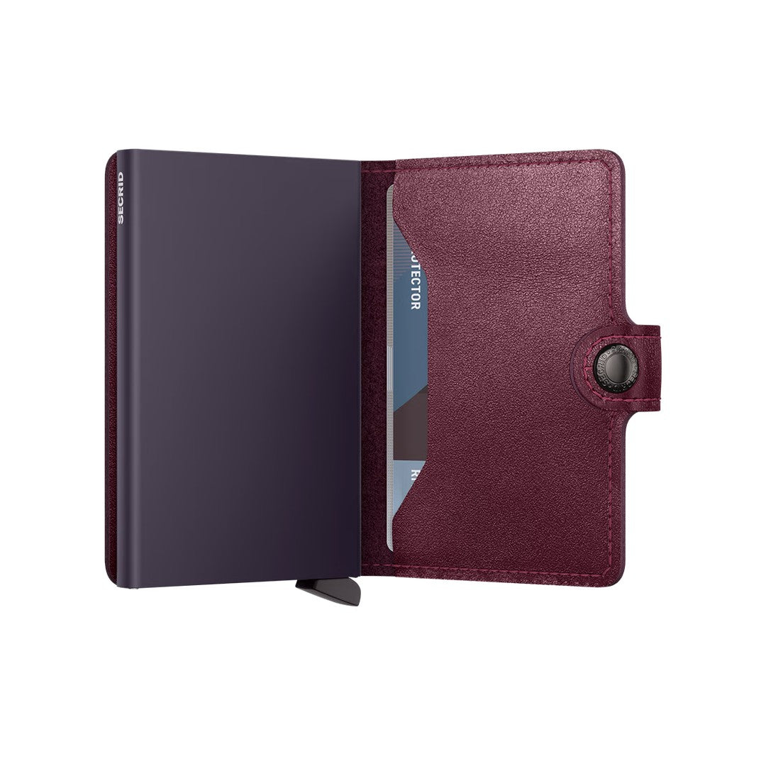 Secrid Mini Wallet Original Cranberry