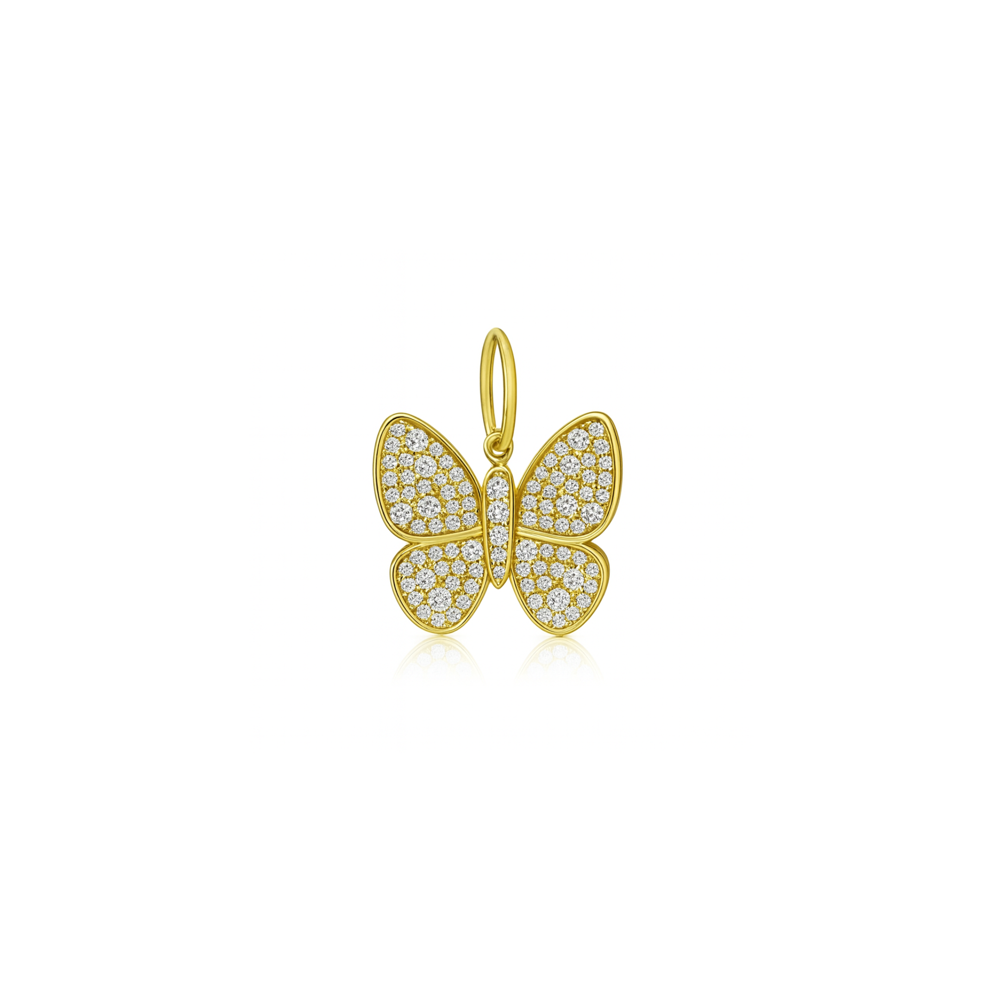 Tara Mikolay Diamond Butterfly Charm