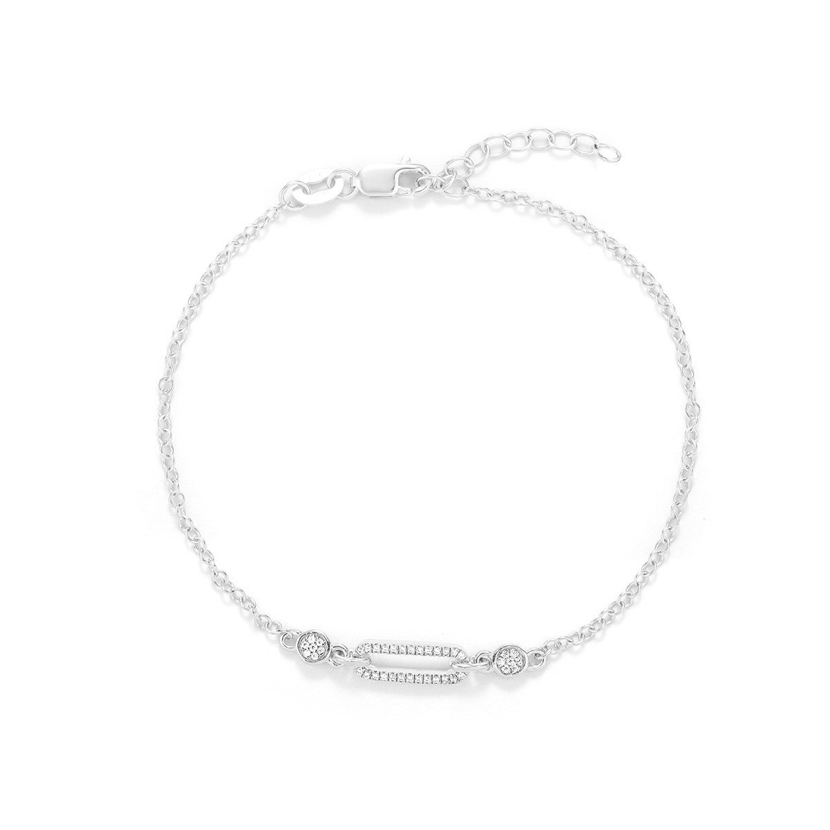 Ella Stein Meet Me in the Middle Diamond Bracelet