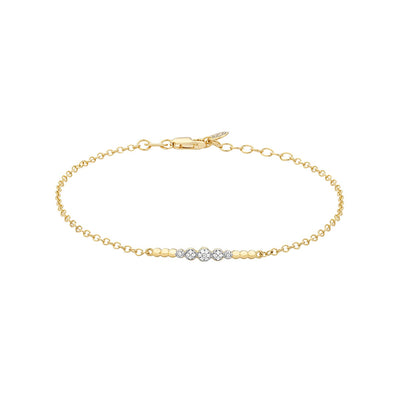 Ella Stein Beaded Connection Diamond Chain Bracelet