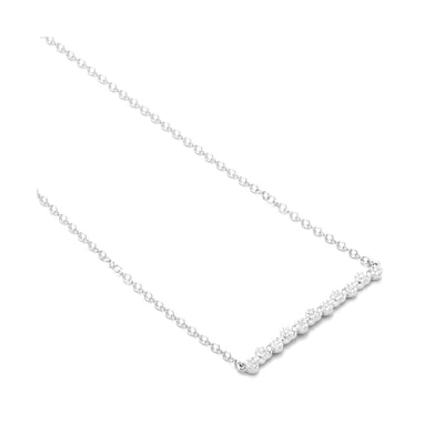 Ella Stein The Ups and Downs Diamond Bar Necklace