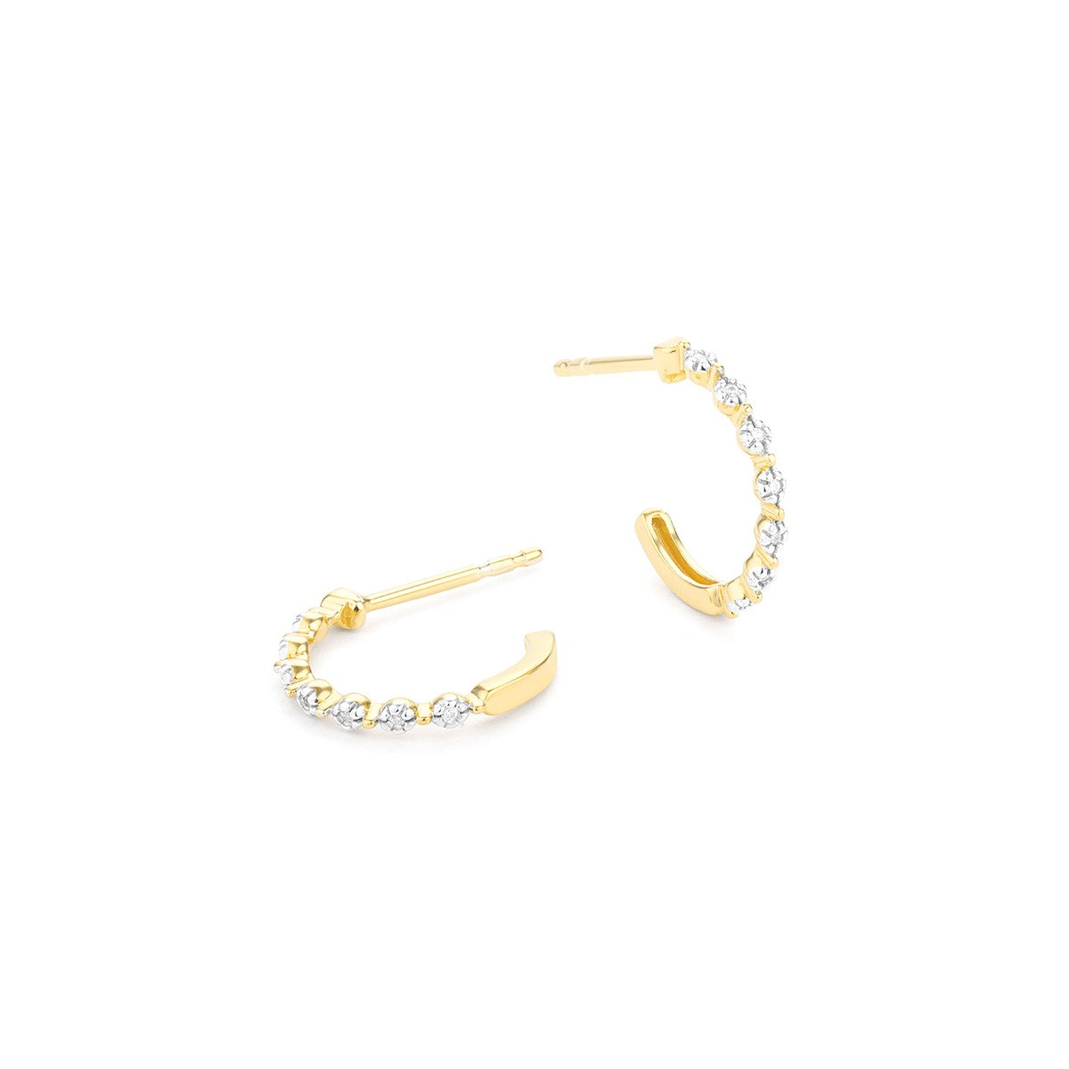 Ella Stein Classic Diamond Hoops