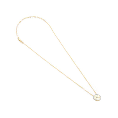 Ella Stein Circle Burst Diamond Necklace