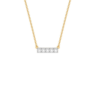 Ella Stein Lab Diamond Bar Necklace
