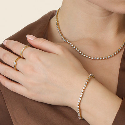 Ella Stein Lab Diamond Tennis Bracelet