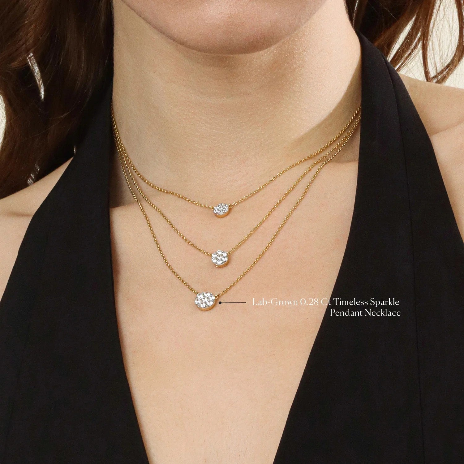 Ella Stein Lab Diamond Timeless Sparkle Necklace