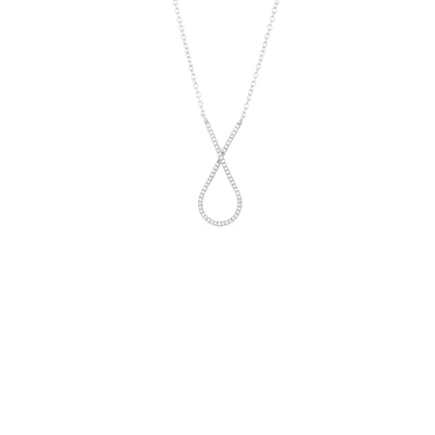 Ella Stein Loop Around Diamond Necklace