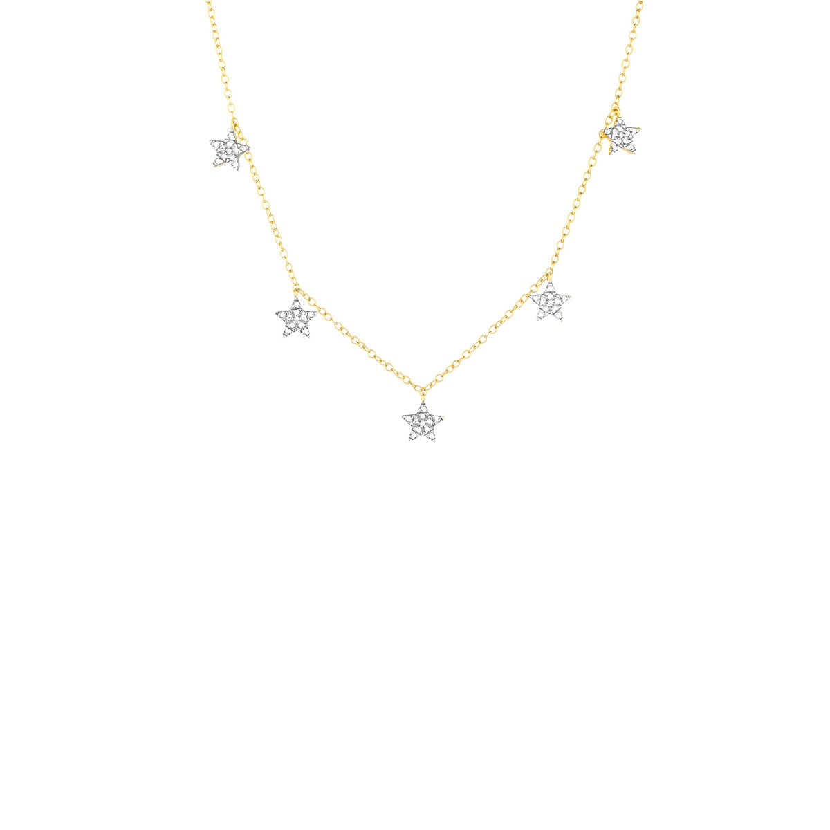 Ella Stein Pocketful of Stars Diamond Necklace