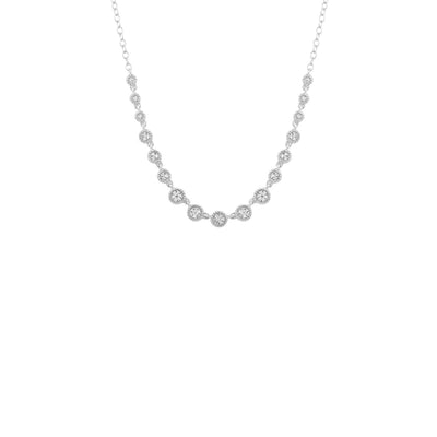 Ella Stein Multi Diamond Circle Necklace