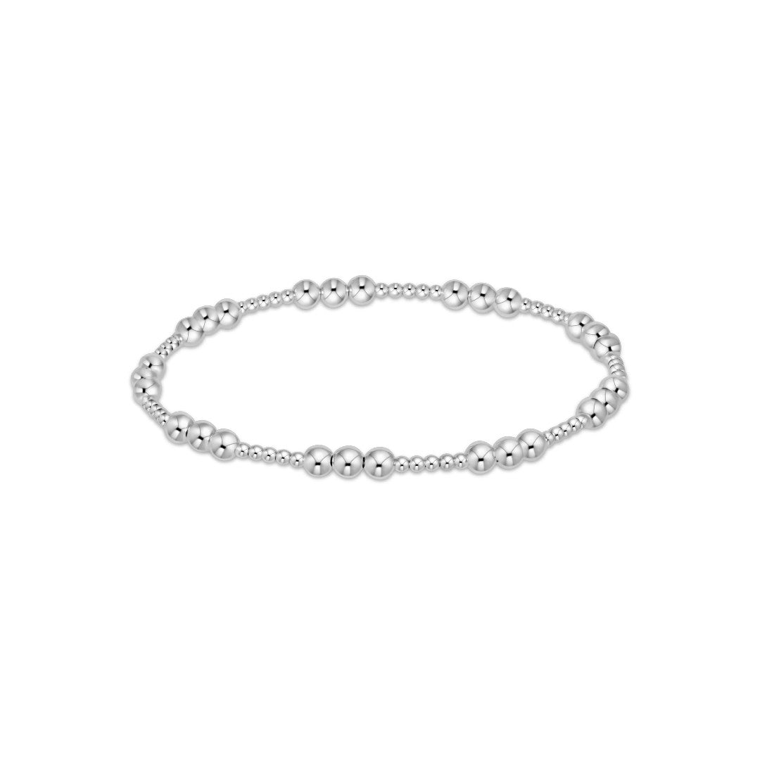 enewton Joy Pattern Sterling 4mm Bead Bracelet
