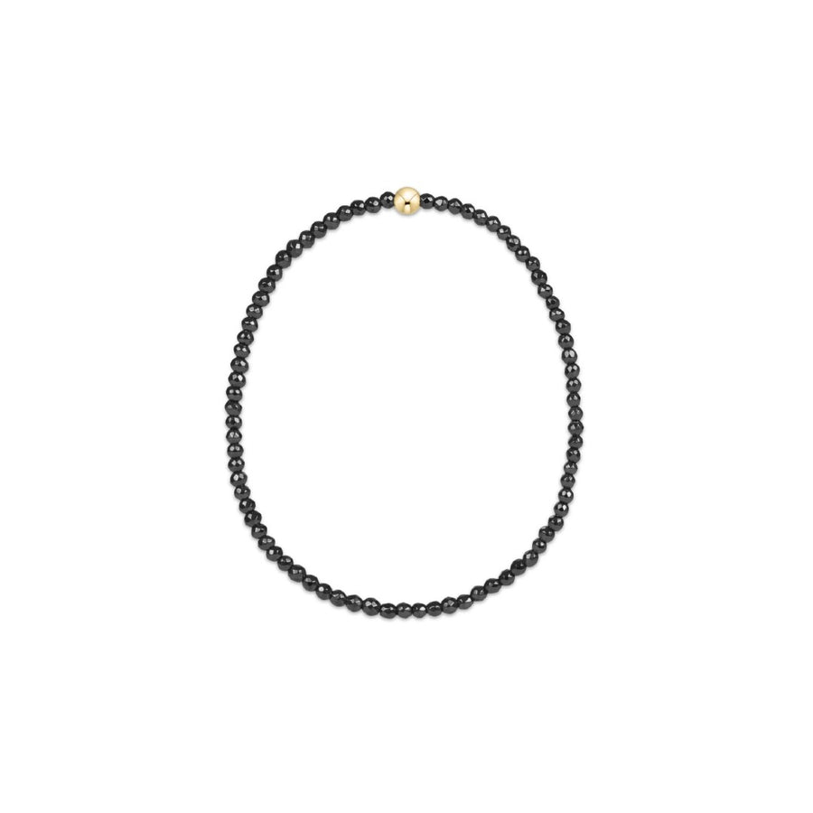 enewton Faceted Hematite 2mm Bead Bracelet