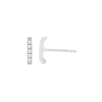 Ella Stein Ada Diamond Bar Stud Earrings