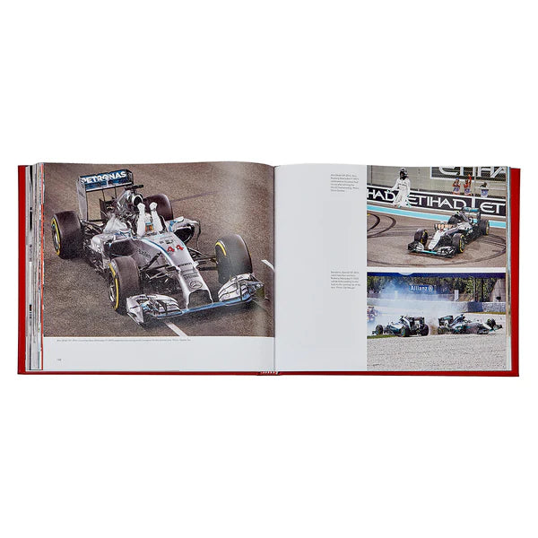 F1 Heros Leather Bound Keepsake Book