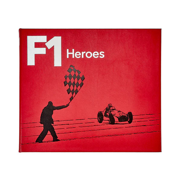 F1 Heros Leather Bound Keepsake Book