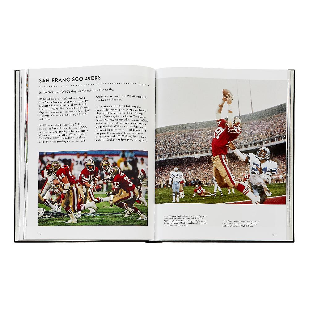 Football: The Ultimate Book Leather Bound Keepsake Book