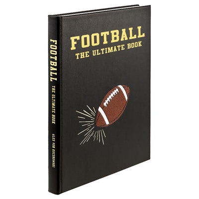 Football: The Ultimate Book Leather Bound Keepsake Book