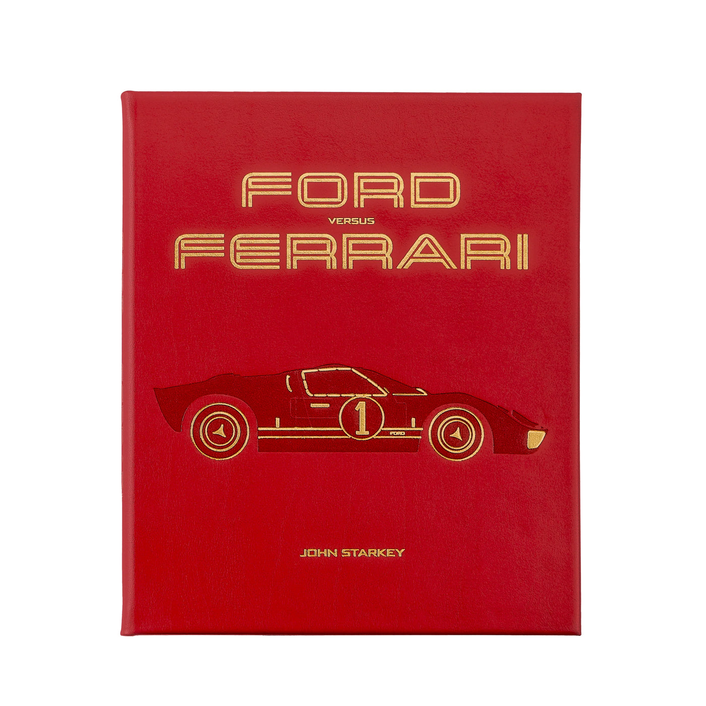 Ford Verses Ferrari Leather Bound Keepsake Book