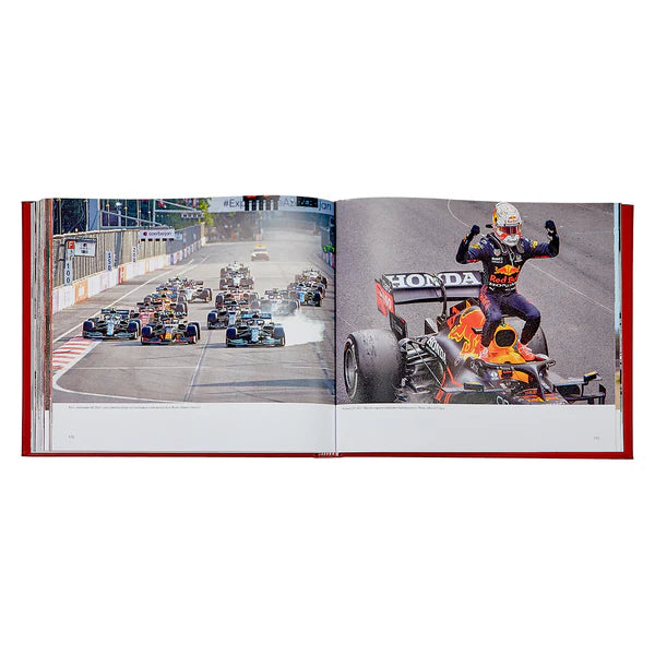 F1 Heros Leather Bound Keepsake Book