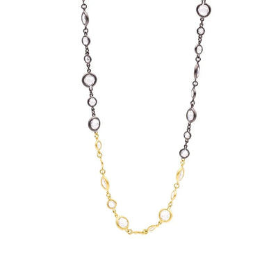 Freida Rothman Illuminating Two-Tone Long Necklace