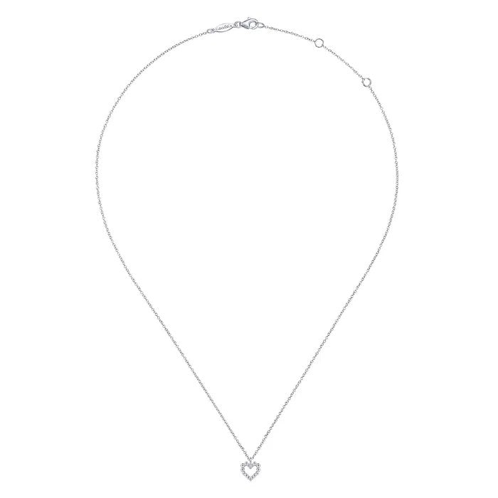 Gabriel & Co. Heart Beaded Necklace