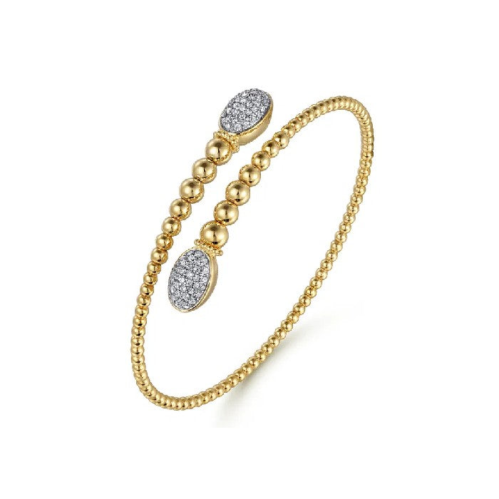 Gabriel & Co. Bujukan Wrap Diamond Bangle