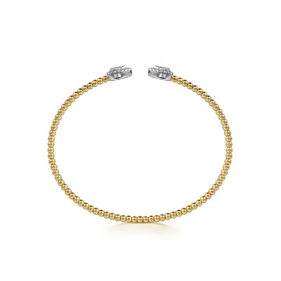 Gabriel & Co. Diamond Pear Shape Bujukan Bangle