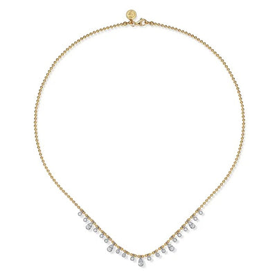 Gabriel & Co. Bujukan Diamond Droplet Necklace