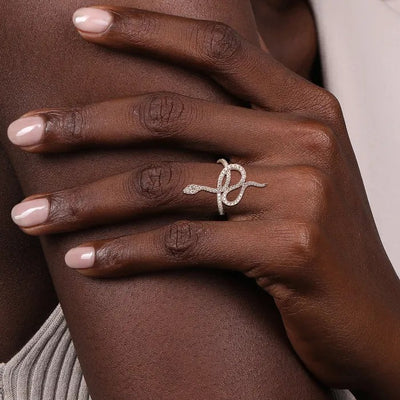 Gabriel & Co. Diamond Snake Ring