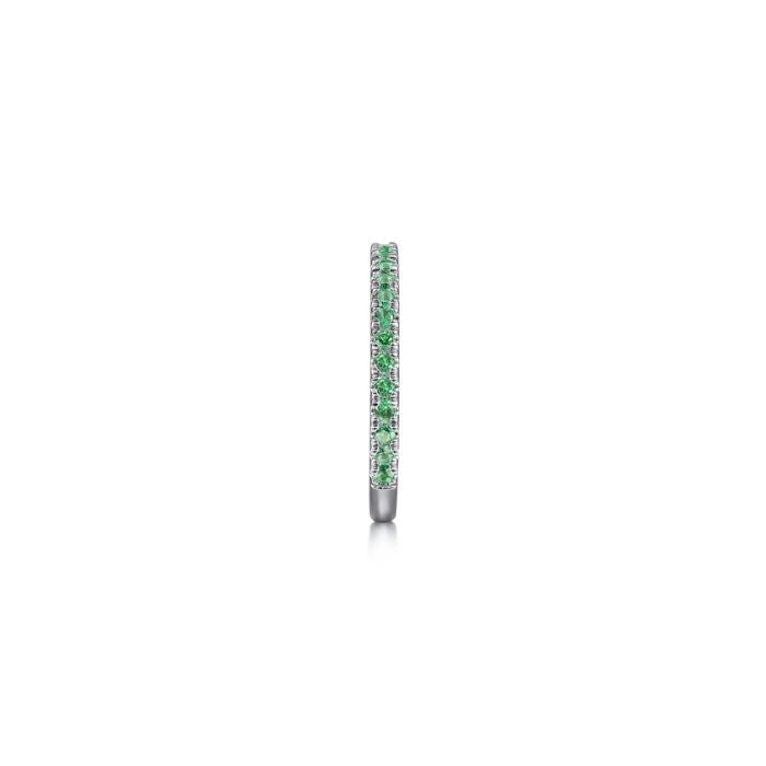 Gabriel & Co. Emerald Stacking Ring