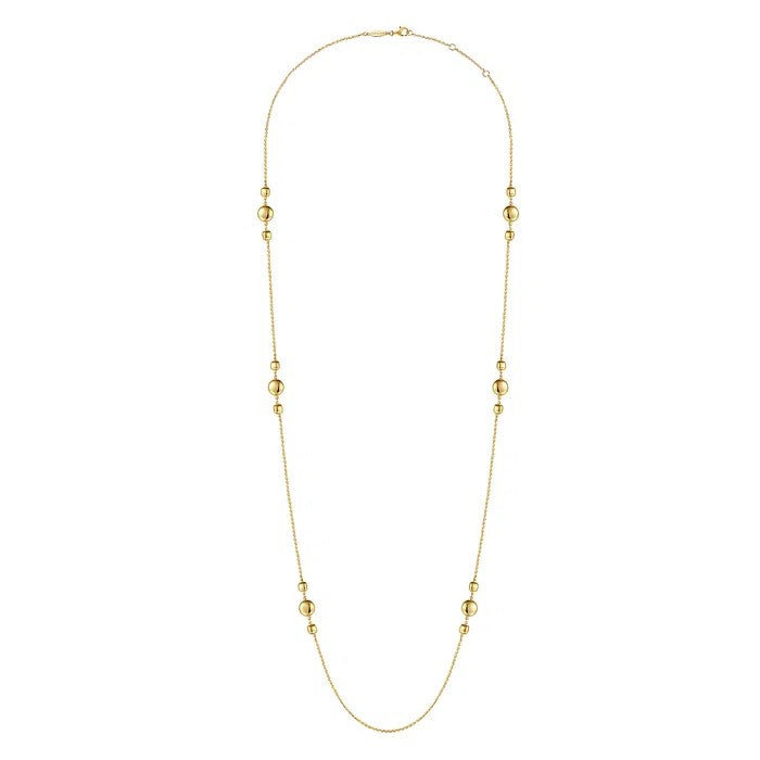 Gabriel & Co. Gold Station Necklace
