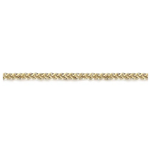 Gabriel & Co. Wheat Chain Men's Bracelet