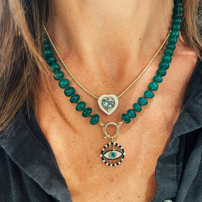 Kate Collins Protection Eye Pendant