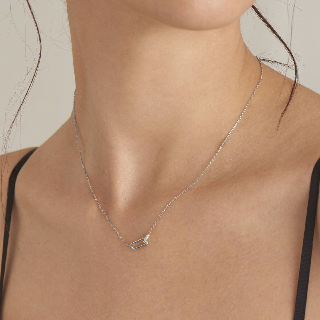 Glam Interlock Necklace