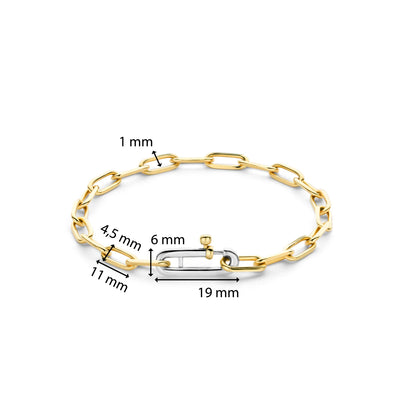 Gold Chain Milano Bracelet