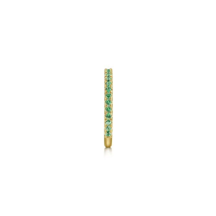 Gabriel & Co. Emerald Stacking Ring