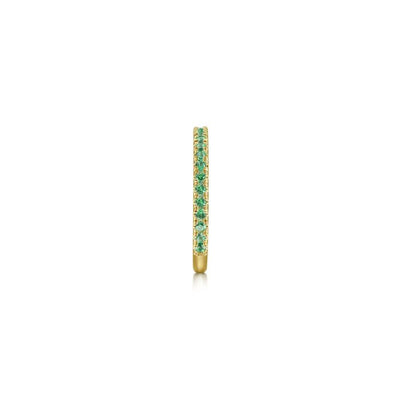 Gabriel & Co. Emerald Stacking Ring