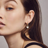 Gold Oval Milano Hoops