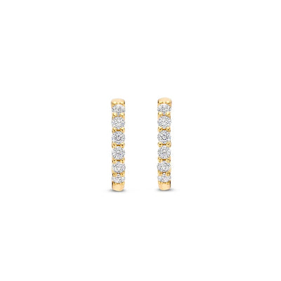 Ti Sento Milano Cubic Zirconia Hoops