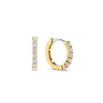 Ti Sento Milano Cubic Zirconia Hoops