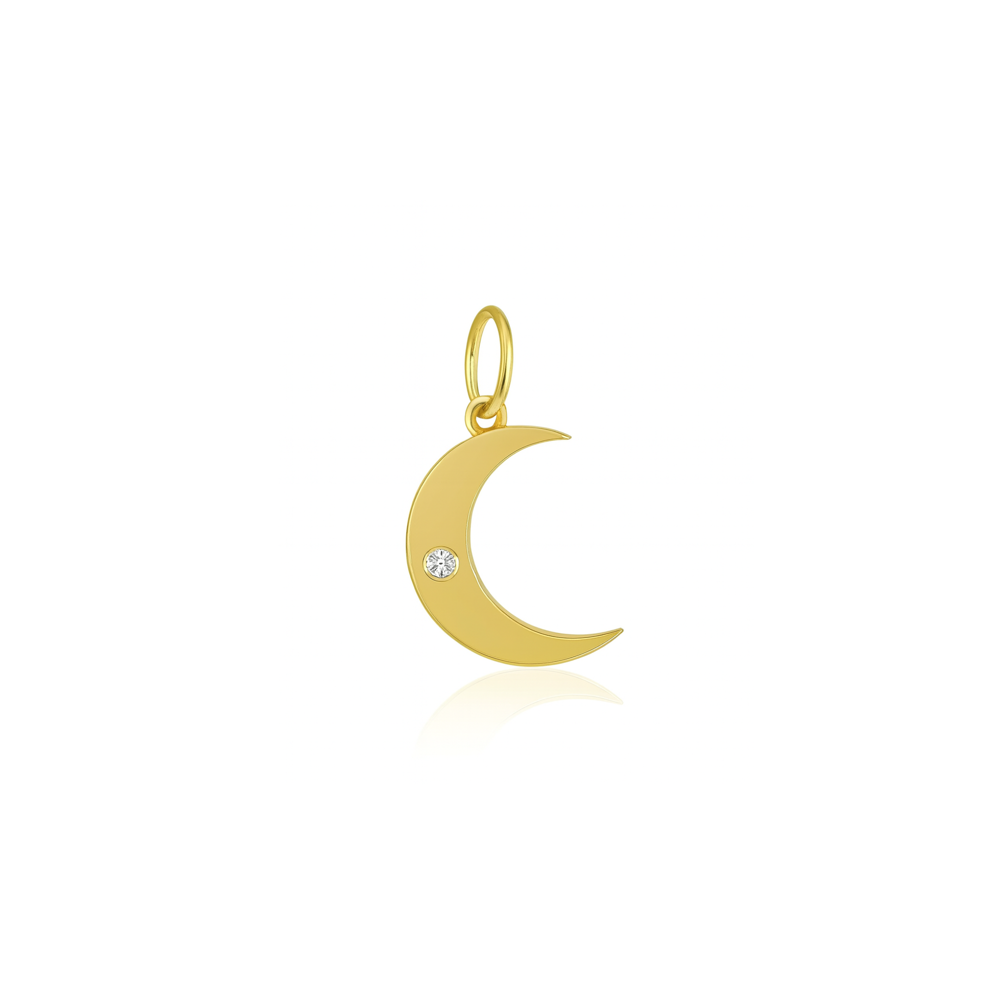 Tara Mikolay Crescent Moon Charm